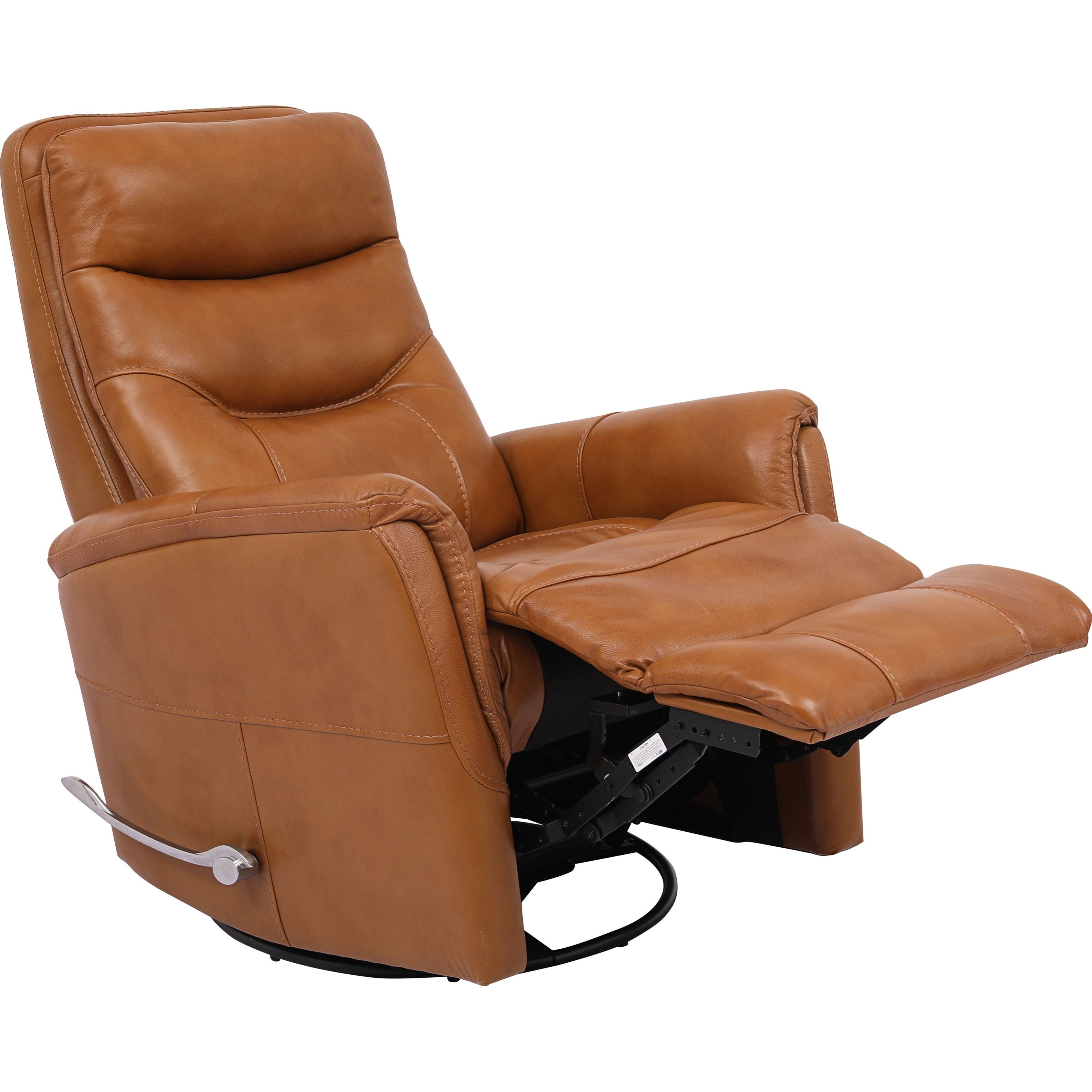Paramount Living Gemini Contemporary Swivel Glider Recliner with Padded